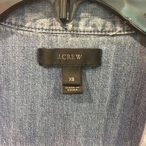 J. Crew Tops - J. Crew denim button down top chambray J. Crew Tops - J. Crew denim button down top chambray